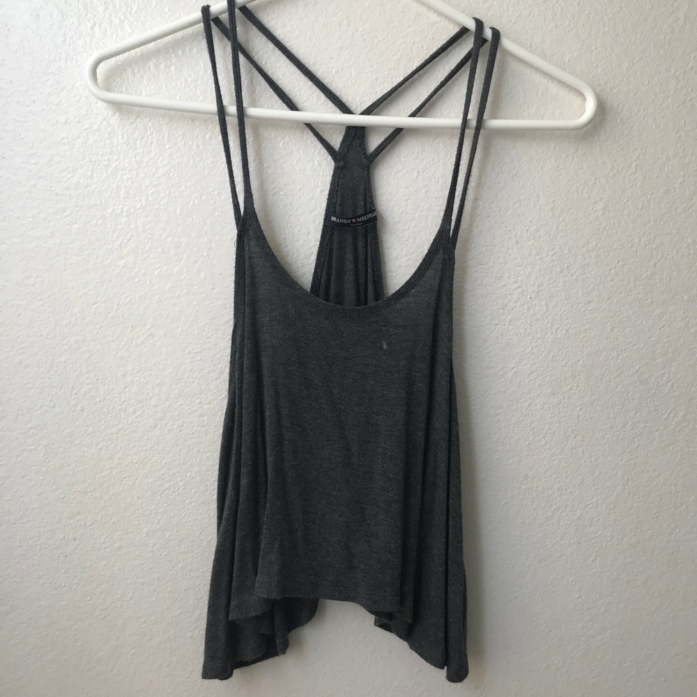Grey Brandy Melville Tank